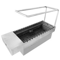 캠핑용 전기 그릴 자동 회전 닭꼬치 양꼬치 구이 기계, 전기오븐 3000W (14줄)