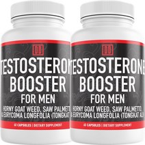 (2팩) 테스토스테론 부스터 포 맨 더블드래곤 60캡슐 Testo Booster for Men Double Dragon