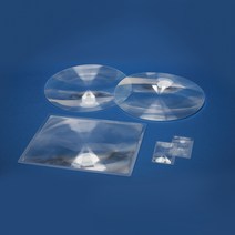 플란넬(Flannel)렌즈(평면렌즈), 원형 볼록렌즈