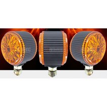 윙바디 화물트럭 토끼등 차폭등 램프 12V 24V 양면등 덤프차 현대 1톤 신형5톤 벤츠 후미등 공사차 메가 특장차 뿔등 츄레라 용달차 볼보, 12 24V겸용 LED전구 중형