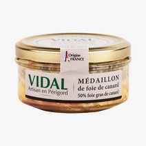 VIDAL 비달 프랑스 오리 푸아그라 메달리온 110g