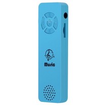 하이파이 플레이어 오디오 학생 블루투스 라디오 재생 미니 mp3 플레이어 usb 음악 플레이어 확성기 기능 플레이어와 tf 지원 패션 실행 음악 플레이어 방진, 파란색