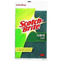 스카치브라이트 다목적 수세미 중, 1개입, 1개