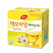 동서 캐모마일 현미녹차 40T 60g