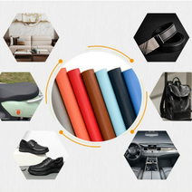 인조 가죽 스티커 찢어진 쇼파 땜빵 수선 보수 패치 시트지 소파 의자 리폼 테이프, 블랙