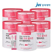 [KT알파쇼핑]JW중외제약 포에버 저분자 먹는 어류 피쉬 콜라겐 트리펩타이드 6통 (300포), 2세트