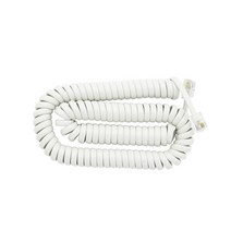 Coms 전화선 송수화기 케이블 4P4C Ivory BT603