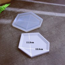 실리콘몰드 금형 공방 수제몰드 UV레진 시멘트 다용도 트레이, D타입 금형