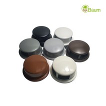 힘펠 방풍형 후드캡 75파이 100파이, 블랙