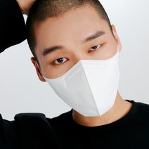 콜로레 KF94 새부리형 대형 컬러 마스크 50매 판매점, 화이트