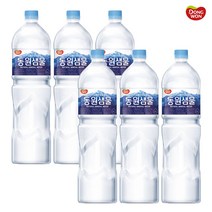 동원 생수 샘물 2L 6입, 1병