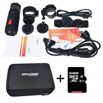 수중카메라 S20 4K 액션 카메라 방수 수중 스포츠 블랙캠 총알 총 자전거 헬멧 SOOCOO, [03] Standard With 64G, [04] Option 4