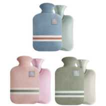 유단포 보냉 보온 물주머니 1000ml 친환경 PVC, 블루, 1개