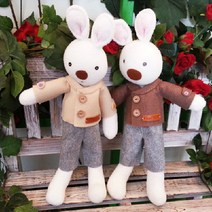 루이스와 앨리의 겨울이야기 양말인형만들기diy, 브라운코트