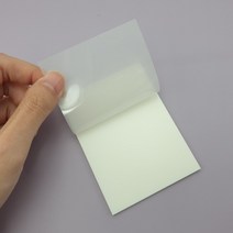 투명포스트잇 접착 스티커 메모지 70x95, 쿠팡파파 본상품선택