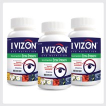 nutridom Ivizon Extra Strength 60 Vcaps 뉴트리돔 아이비젼 엑스트라 스트렝스 캐나다에서 직배송 3병