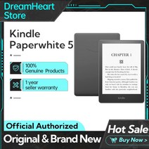 전자책리더기 북리더기 전자북 Kindle-Paperwhite 5 (8/32GB) 전자 책 리더 잉크 스크린 미니 휴대용 방수 스플래시 전자 종이 책, 만 전자 책 리더, 심플 패키지 8G