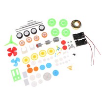 shangren 플라스틱 기어 키트 풀리 벨트 샤프트 웜 크라운 로봇 모터 기어 어셈블리 DIY