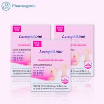 여성 질 유산균 락토필듀오 (90캡슐/3개월분) 유렉스 프로바이오틱스 개별인정형 건강기능식품