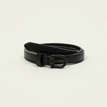 킨더살몬 Coated Buckle Belt 블랙