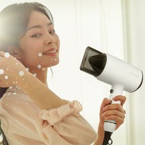 원적외선 드라이기 헤어드라이어 강풍 모발건조기, 화이트