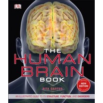 (영문도서) The Human Brain Book: An Illustrated Guide to Its Structure Function and Disorders Hardcover, DK Publishing (Dorling Kind..., English, 9781465479549
