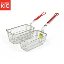 가벼운 후라이드 바스켓 올스텐 튀김바스켓 건지기 대흥 델키 치킨 사각 바구니 튀김기 업소용 튀김망, 델키 가벼운 튀김바스켓