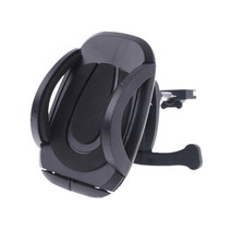 범용 360˚ 회전 자동차 에어 벤트 마운트 휴대폰 홀더 스탠드 크래들, 검은색