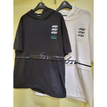 행텐주니어 남아 후드티셔츠 아동키즈 여름티셔츠 스트링 시원한 반팔티 밑단 줄일수 있는 모자 티