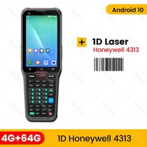 [케이로] 351910 4G + 64G 최신 2022 PDA 터미널 휴대용 데이터 수집기 NFC 블루투스 GPS 와이파이 1D 2D QR 바코드 스캐너 리더, 02 1D Honeywell 4313_04 EU