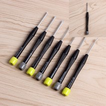 정밀 드라이버 7종 세트 별모양렌치 별나사드라이버 육각렌즈 안경나사드라이버 육각렌치 맥북드라이버 ㄱ자드