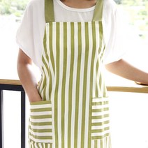 스트리트블라썸 앞치마 3 colors, 올리브그린