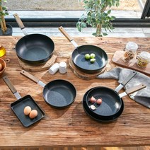 스벤슨 우드핸들 후라이팬 4종세트, 단품, 1세트