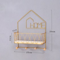 빈티지 미니 작은 무타공 폭좁은 선반 벽걸이장식장 엔틱벽선반464472 L6, J464472 L6