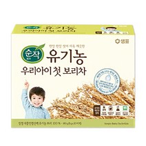 순작 유기농 우리아이 첫 보리차 160g, 보리, 4개