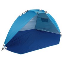 거실형텐트 5인용 그늘막 자동 대형 낚시 감성 텐트 tent 인스턴트 팝업 비치 초경량 야외 uv 증거 캠핑 물고기 카바나 태양 보호소 관광 천막, 파란색 유형 2, 협력사