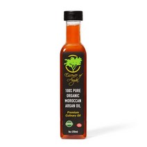 Essence Of Argan 모로코산 로스팅한 먹는 아르간오일 250ml Natural, 1병
