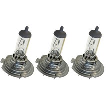 오스람 자동차 전조등 전구 12V 55W 독일산 3개 1세트, H7