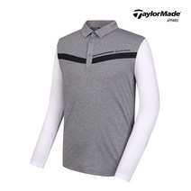 [테일러메이드] 남성 사선 매쉬 카라 티셔츠 TMTYK2159-193