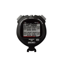 H 세이코 초시계 S-056 스톱워치 100명 메모리 저장, 상세페이지 참조