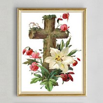 푸아이 3D 보석십자수 십자가 +행운십자수(30x30) 사칭업체주의 판매자 푸아이 꼭 확인후 주문LMW1705, 1세트, 50*60CM