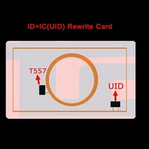 RFID 카드 태그 칩 아파트 출입 영어 10 주파수 복사기 id ic 리더기 복사 에, 5pcs id ic 듀얼 칩