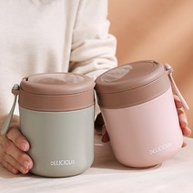 엔템 이유식보온통 보온 죽통 유아 샐러드 도시락통, 02)S_(150ml x 150ml)
