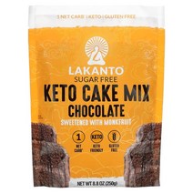 Lakanto 케토 케이크 믹스 초콜릿 250g(8.8oz)