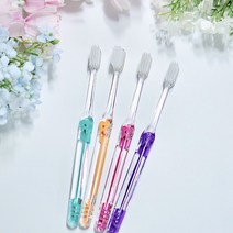 이지케어 치과칫솔 12개입 프리미엄 미세모 이중모 월간칫솔, 치과용 치실 1개