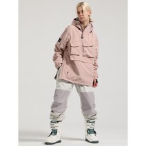 GsouSnow 남녀공용 스키복 상하세트 상의 바지 포함 방풍 보온 스키웨어 2174+2235
