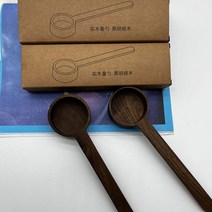 커피 차 고정밀 분말 전자 저울 미니 휴대용 계량 가정용 스케일 에스프레소 SeachPean TINY 스마트 주방 타이머 USB 2kg/0.1g 측정값(g oz ml) 무료 배, 호두 커피 스푼