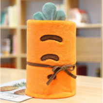 검빅스 따뜻한 당근 강아지 수면 담요