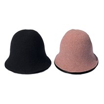 느와드코코 플레인 2개 니트 데일리 버킷햇 가을 겨울모자