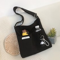 영스토어 에코백 캔버스 숄더 백